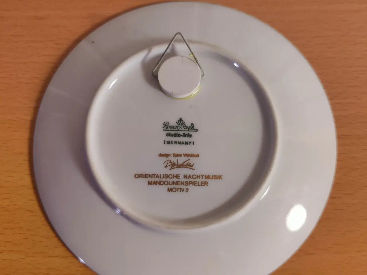 Billede 2 - Rosenthal Bjørn Wiinblad platte