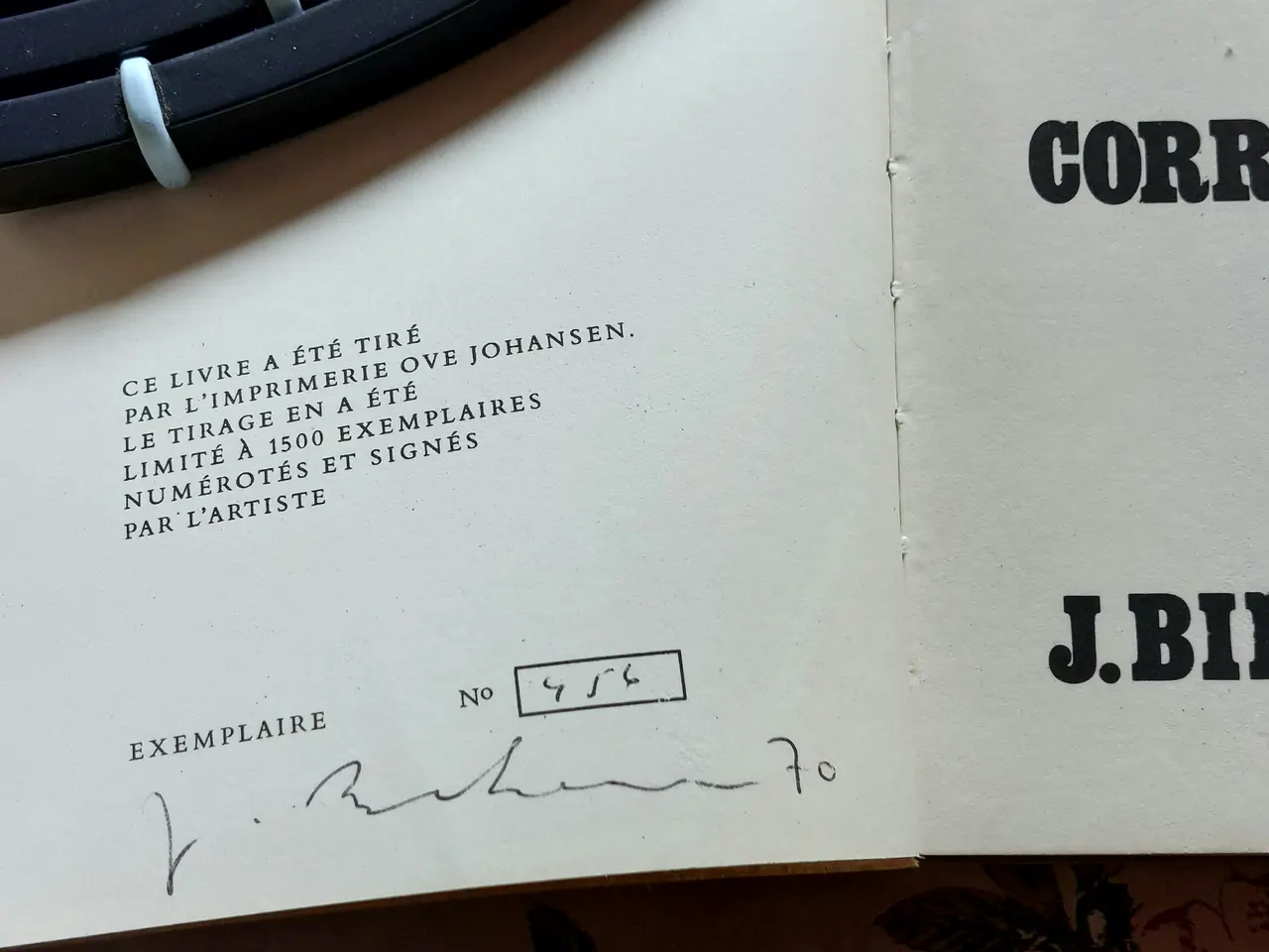Billede 2 - JENS BIRKEMOSE - CORRESPONDANCES