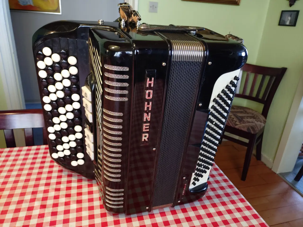 Billede 1 - Knapharmonika Hohner Fortuna III
