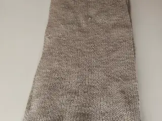 Strikket Halstørklæde Beige