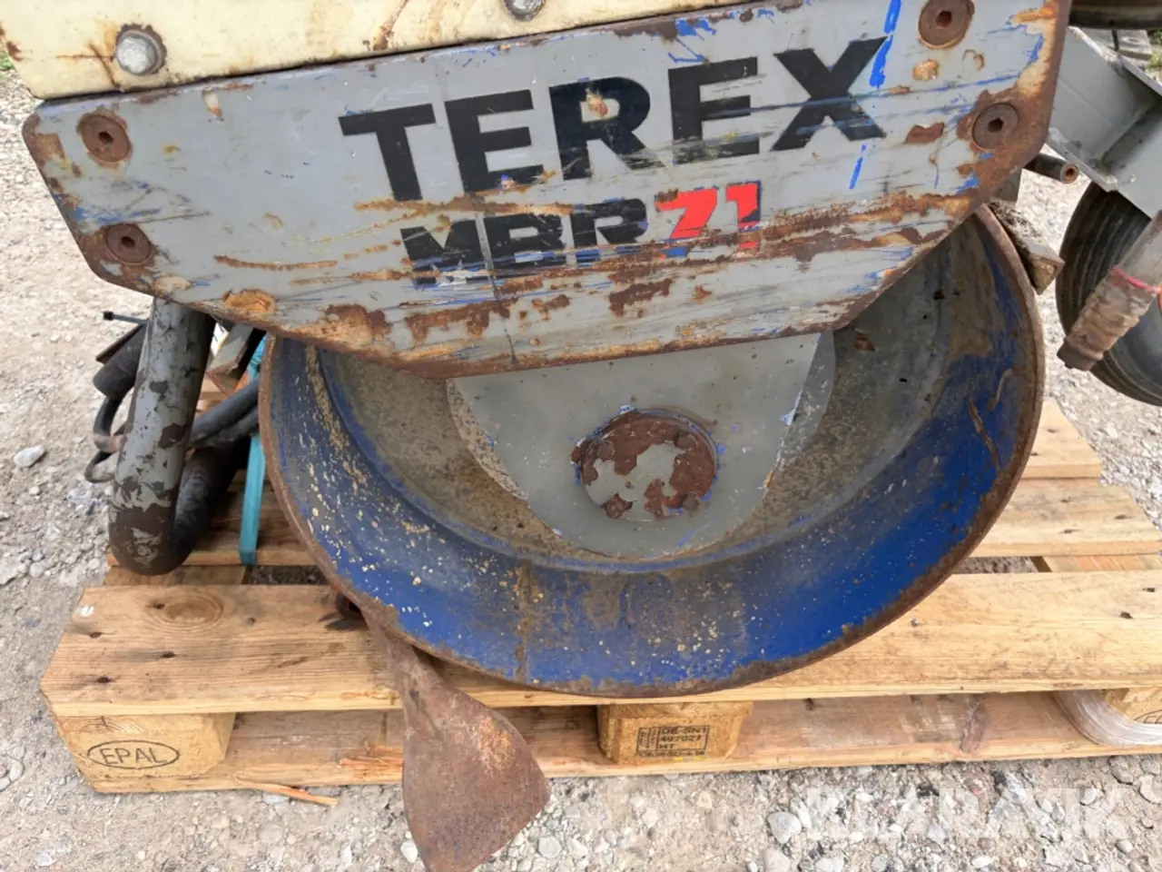 Billede 7 - Pladevibrator/Hydraulik station Benford MBR71HE