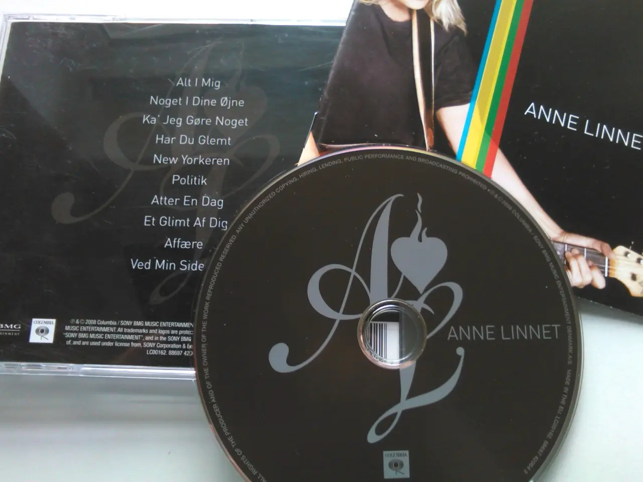 Billede 5 - ANNE LINNET: 5 CD'er. - Stk. 25 kr. - alle 80 kr.