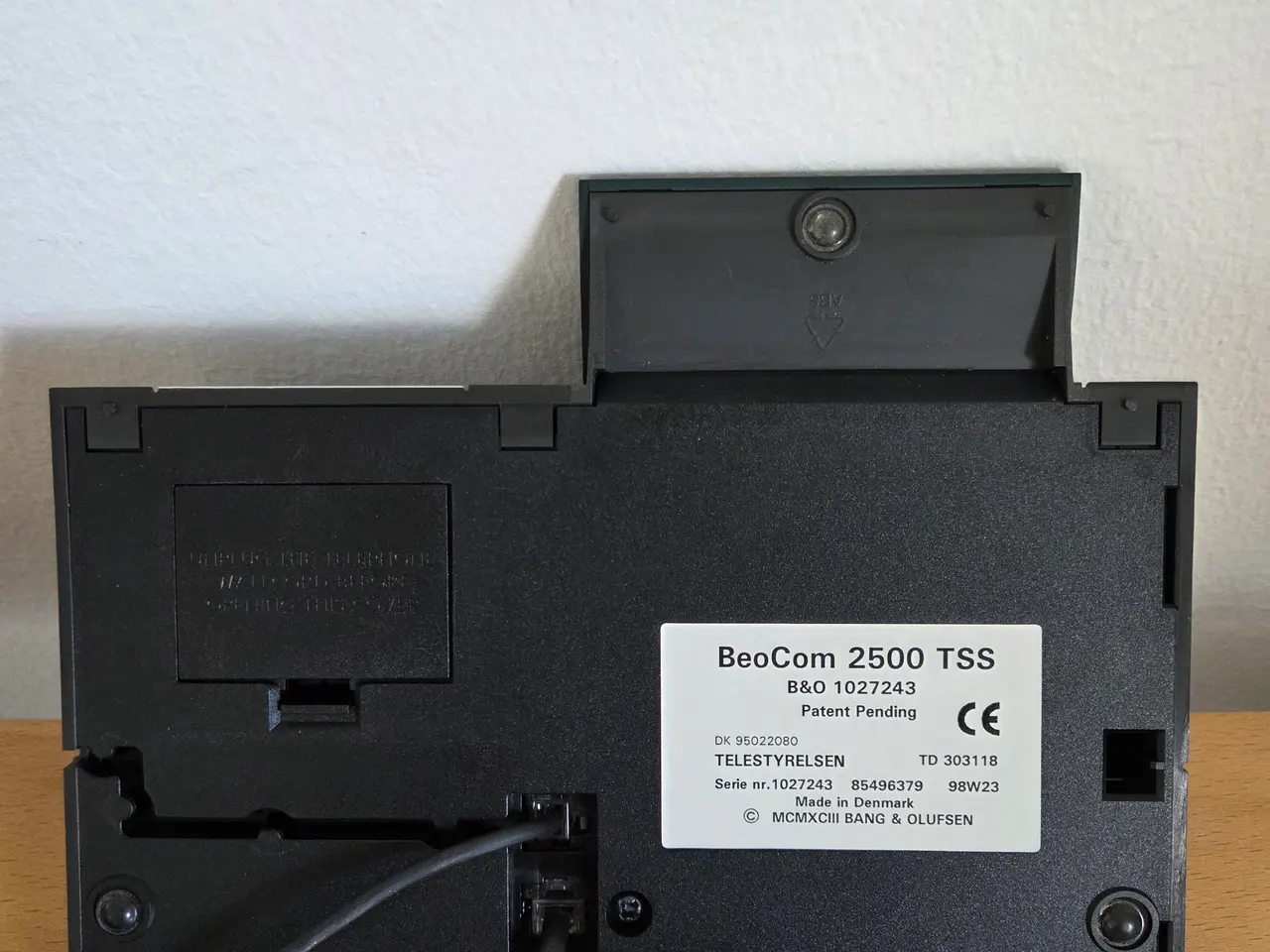 Billede 3 - B&O Bang & Olufsen BeoCom 2500 TSS fastnettelefon
