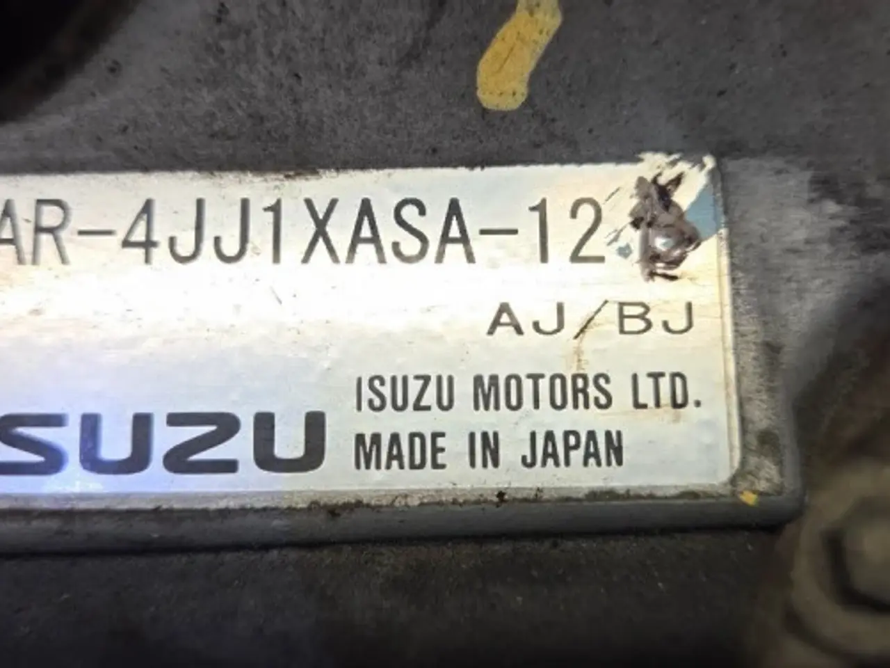 Billede 23 - Isuzu AR-4JJ1XASA-12B Motor