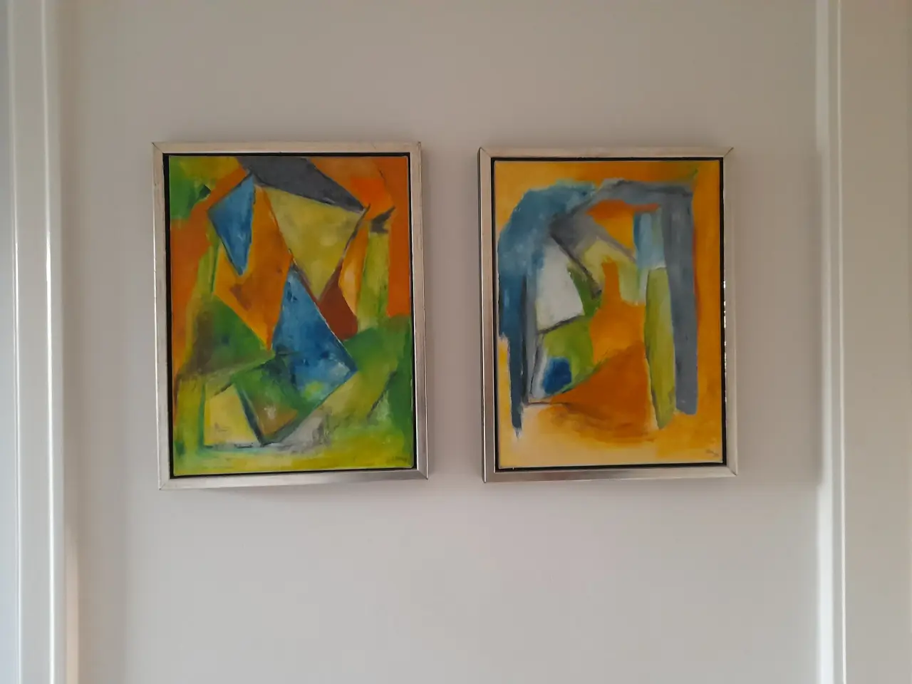 Billede 1 - Malerier, 2 stk.