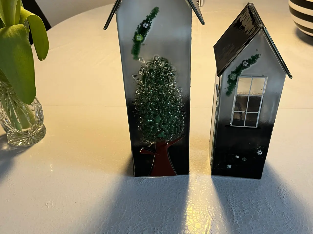 Billede 2 - Fine huse til lys ny pris 1000 kr nu 450 kr