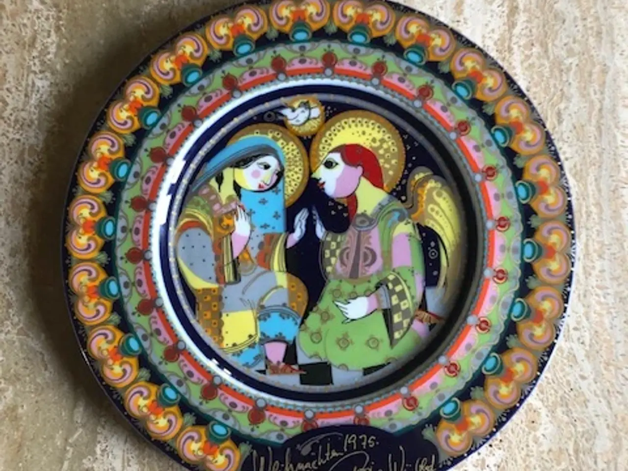 Billede 1 - Bjørn Wiinblad juleplatter 1975-1976-1977-1978