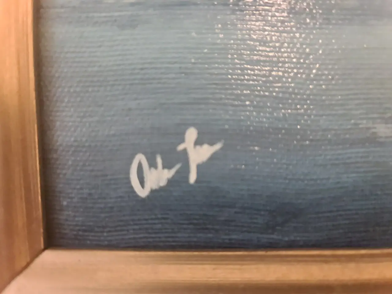 Billede 3 - André Jensen – M/S Hammershus – signeret maleri