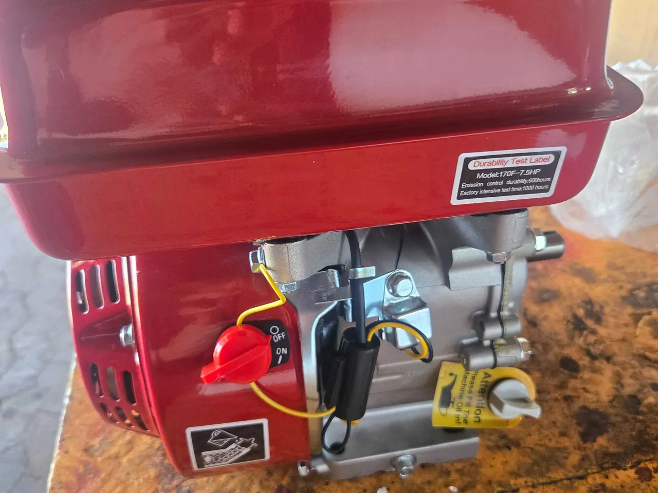 Billede 2 - 7 hk.motor