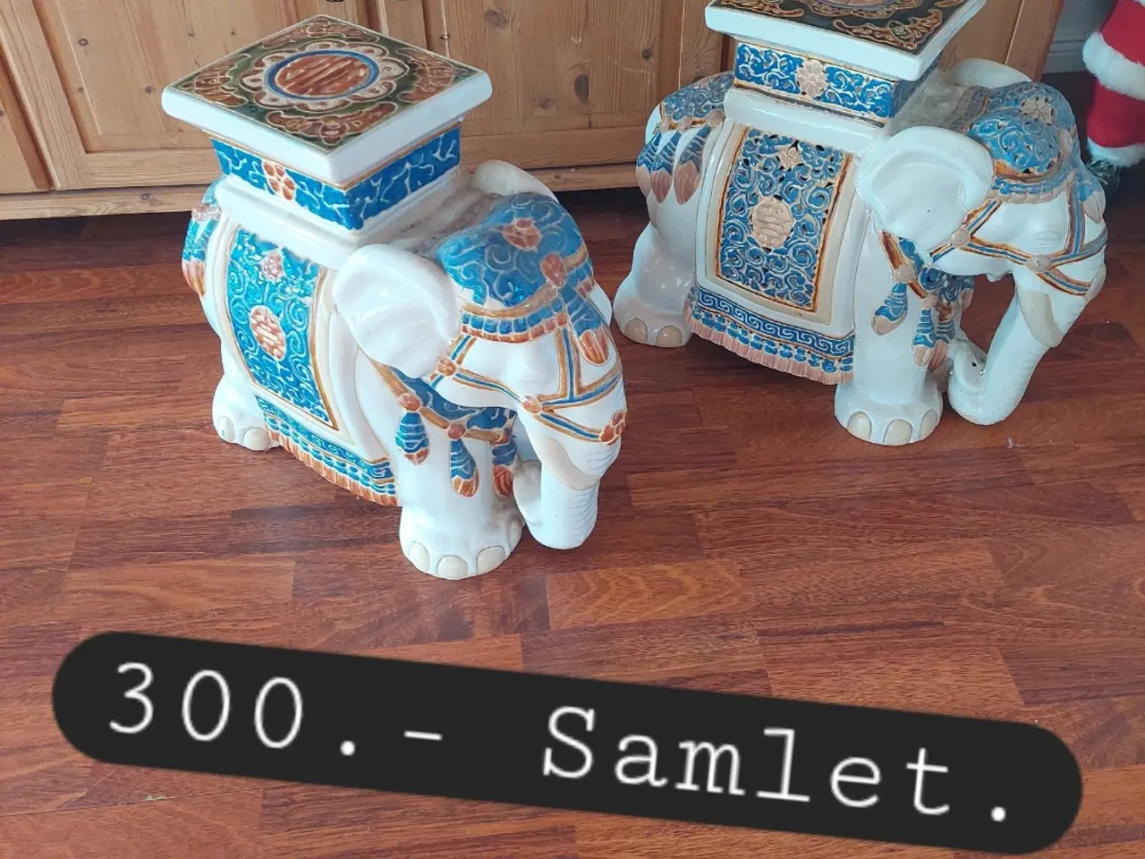 Billede 1 - Keramik Elefanter 