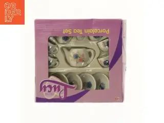 Porcelæns tesæt til børn fra Little Miss Lucy (str. (kasse) 4x20x19,5 cm)