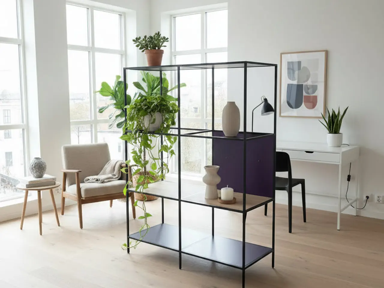 Billede 2 - Metalreol – Multifarvet 119x55x161 cm