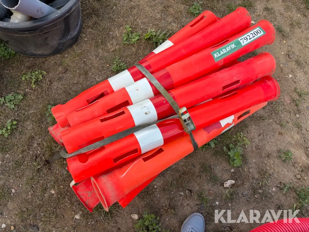 Billede 1 - Advarselsstolper 12 Styk