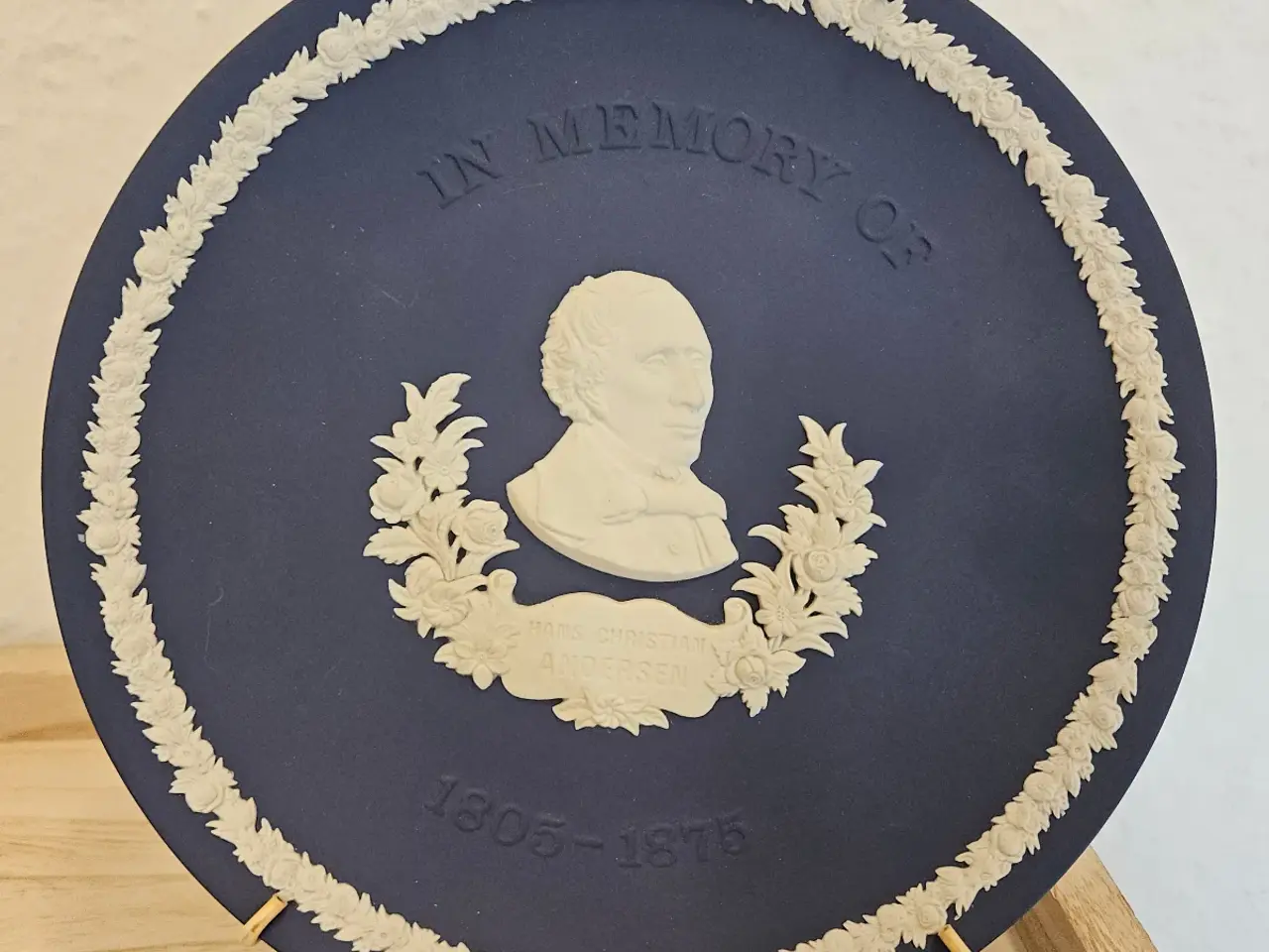 Billede 1 - Wedgwood Jasperware H.C Andersen platte 