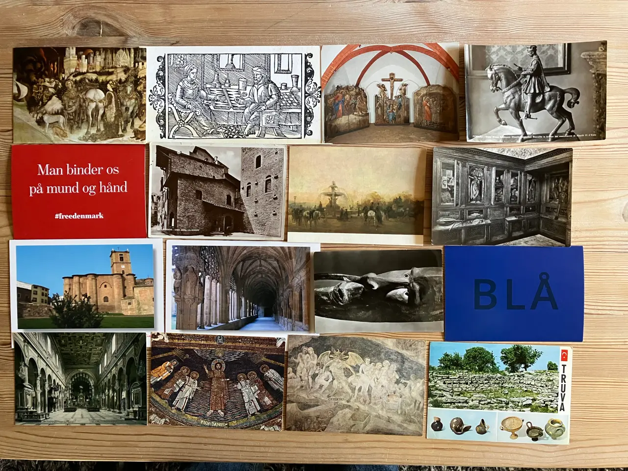 Billede 11 - 4x100 Postkort GO-CARD, reklame- og kunstpostkort 