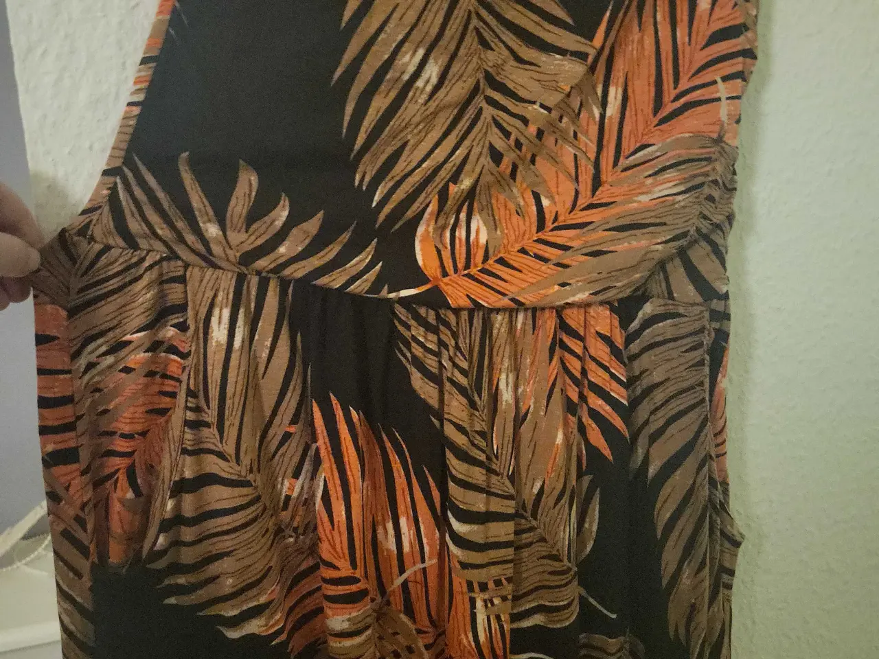 Billede 3 - Orange Kjole Uden Stropper