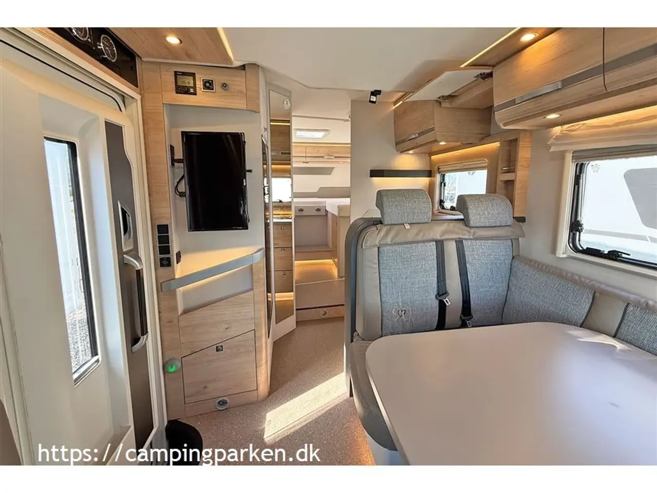 Billede 10 - 2022 - Dethleffs Pulse Classic T 7051 EB Veludført brugt Dethleffs Pulse Classis, med enkeltsenge og sænkeseng