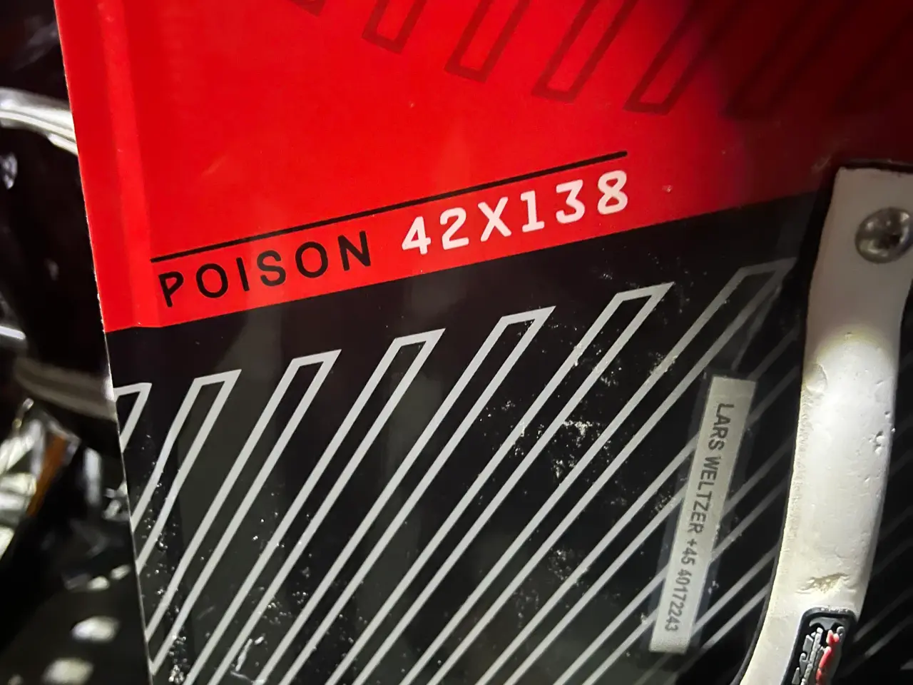 Billede 1 - Kiteboard RRD Poison 138x42