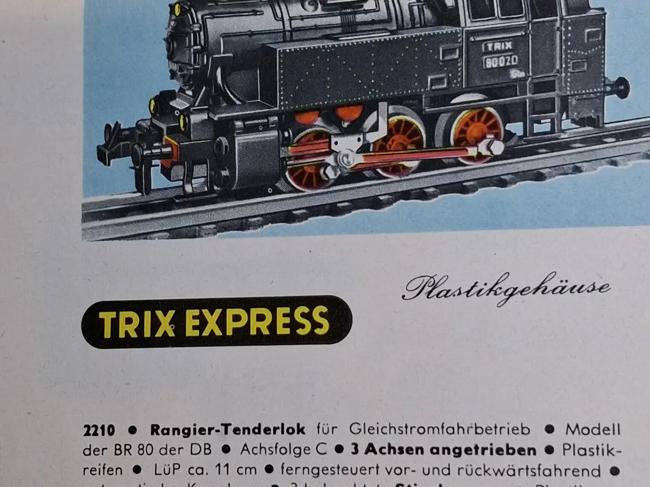 Billede 8 - Trix Express #2210 Tenderlokomotiv H0 DC