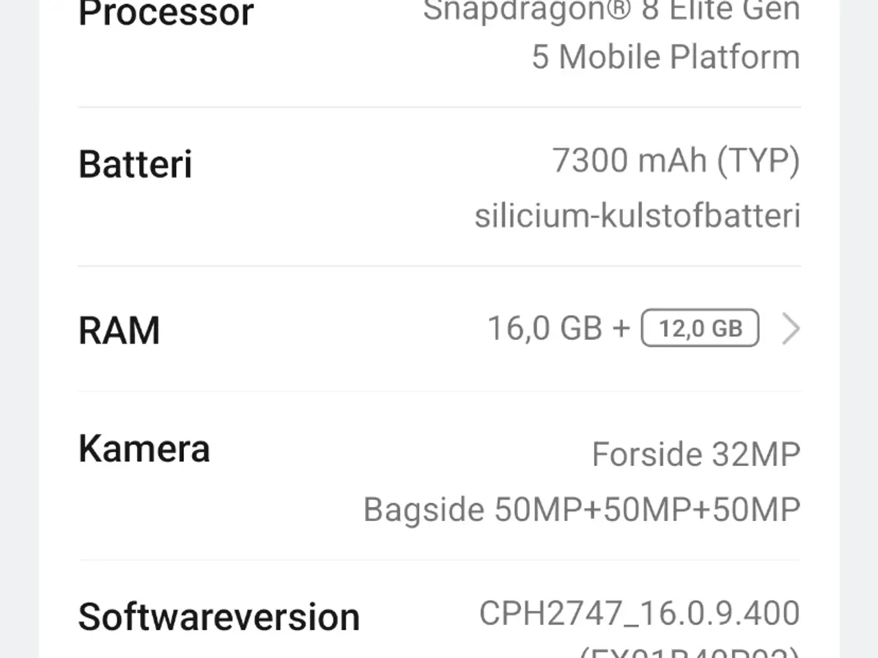 Billede 10 - OnePlus 15 16GB Ram 512 GB Rom