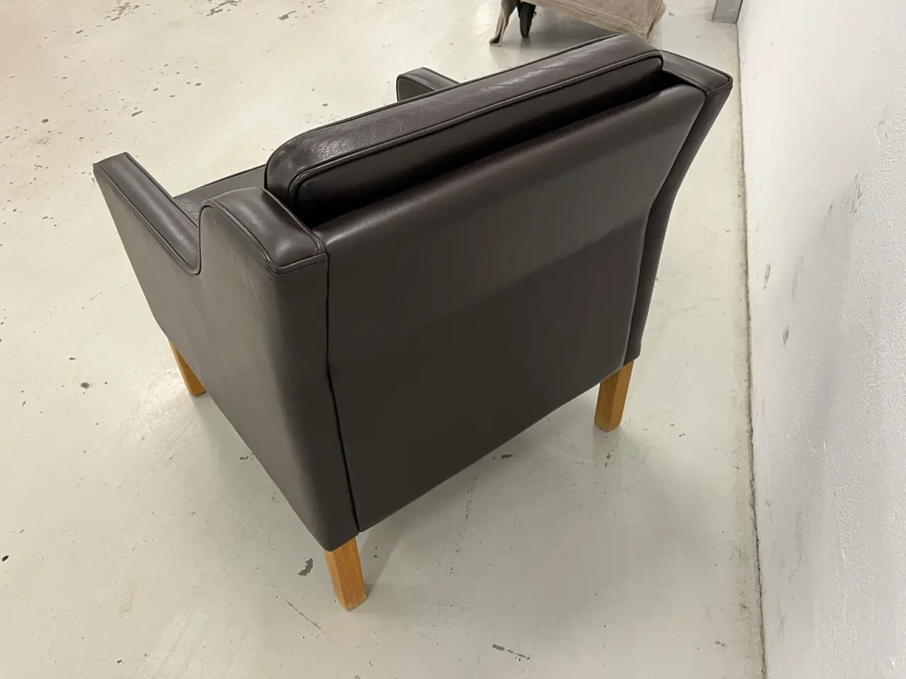 Billede 7 - Designer Mogens Hansen MH195 Loungestol Dark Brown