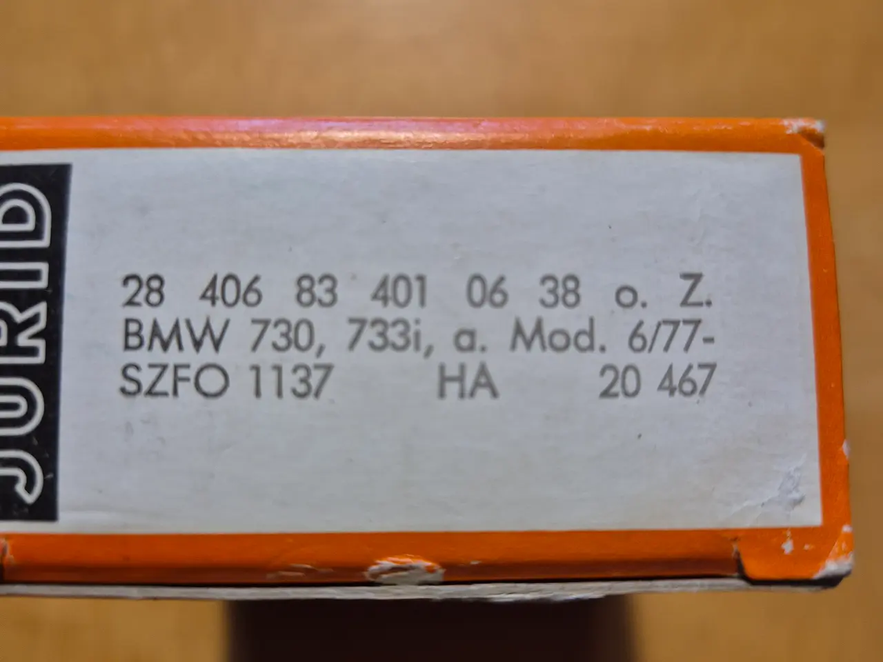 Billede 2 - Bremseklodser til BMW E23.