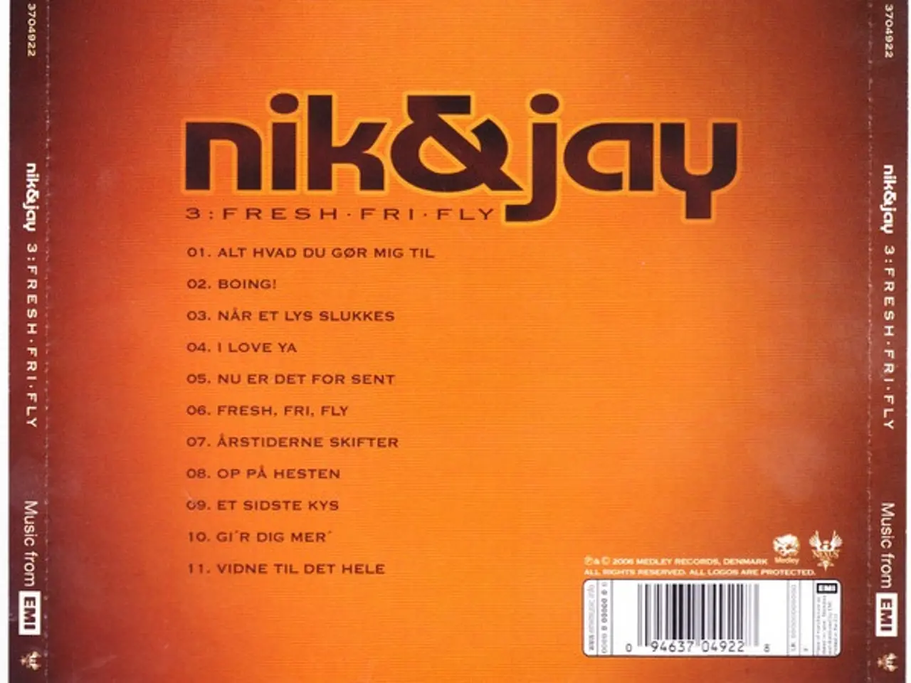 Billede 4 - Nik & Jay – 3: Fresh•Fri•Fly – CD