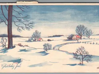 Gelardi, Herdis - Glædelig Jul - u/n - Brugt - Stjerenstempel Aarsballe !