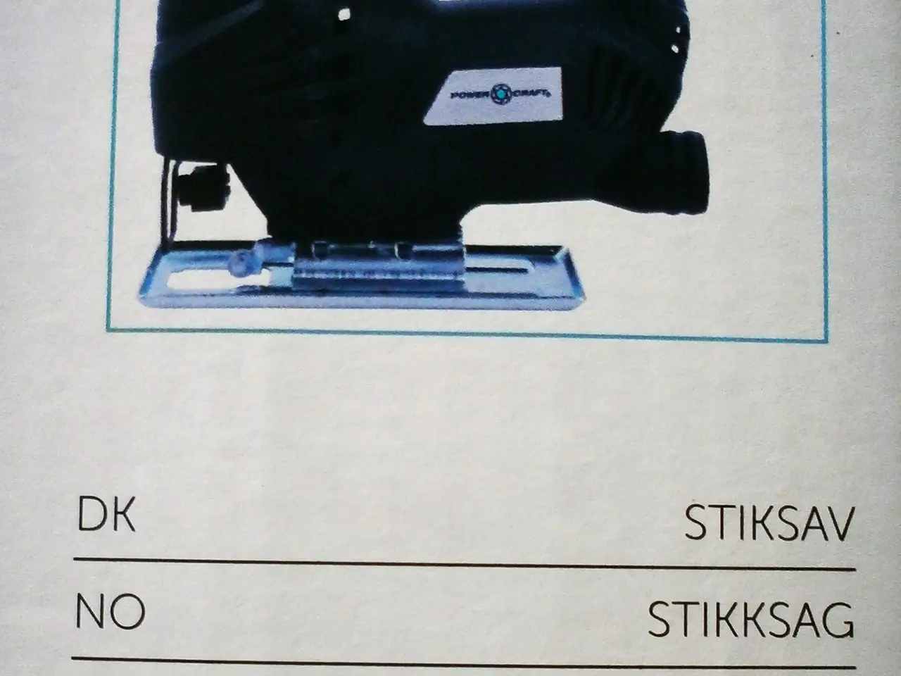 Billede 1 - Perfekt Gave ! - NY Power Craft stiksav