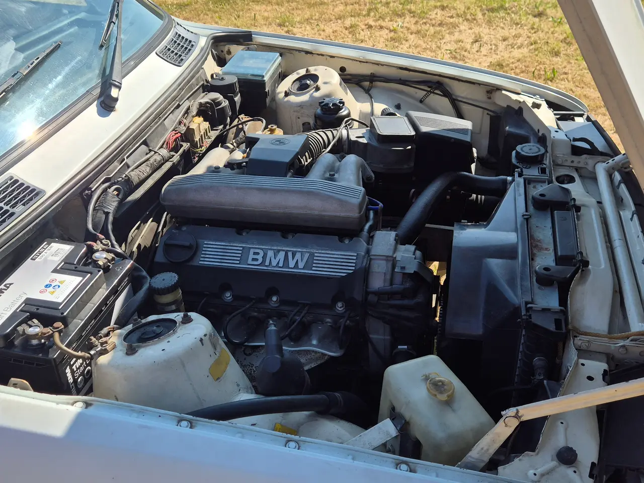 Billede 11 - BMW E30 højre styret med papir 