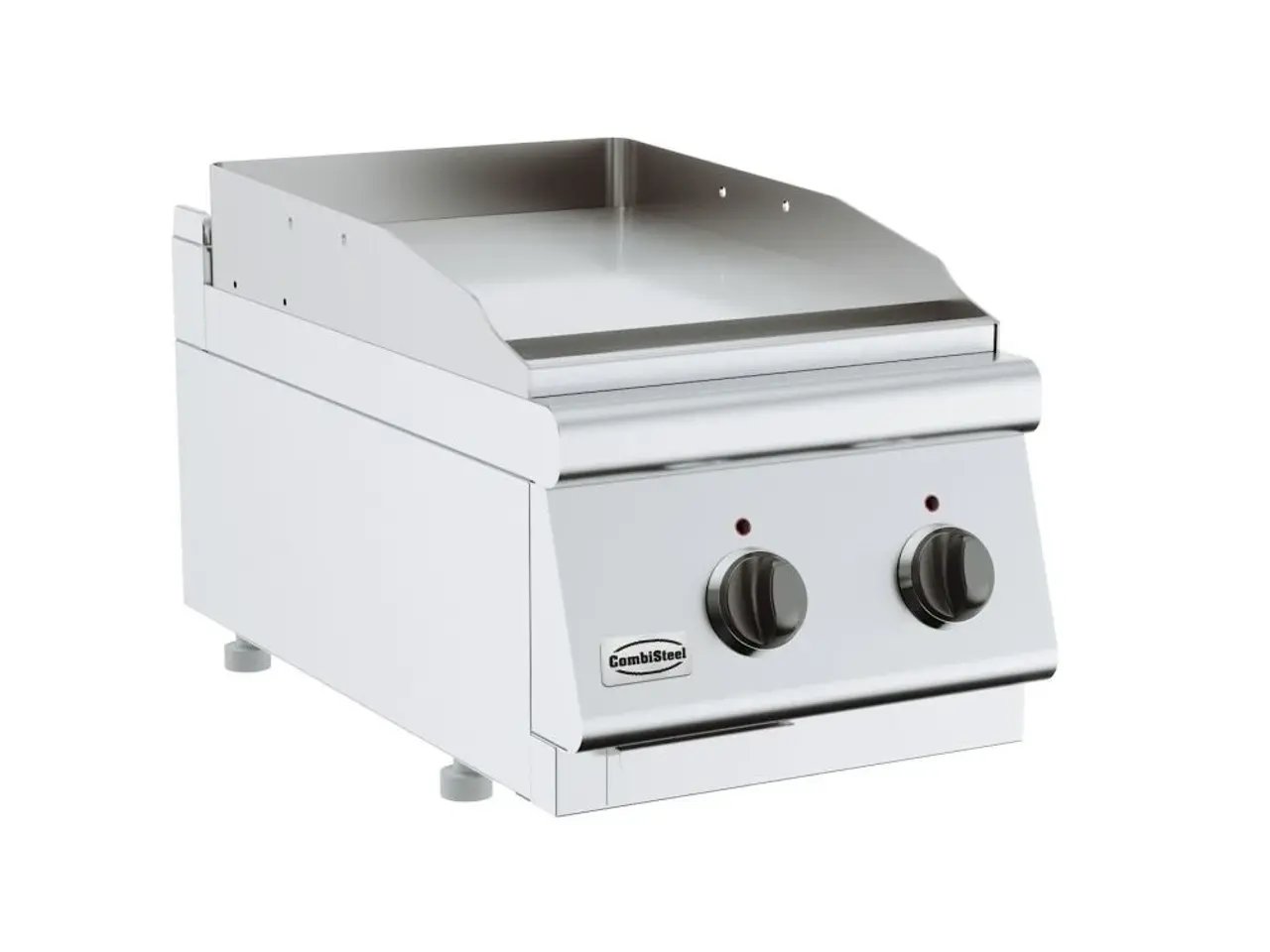 Billede 1 - Stegeplade til Elektrisk – krom glat – 400 V