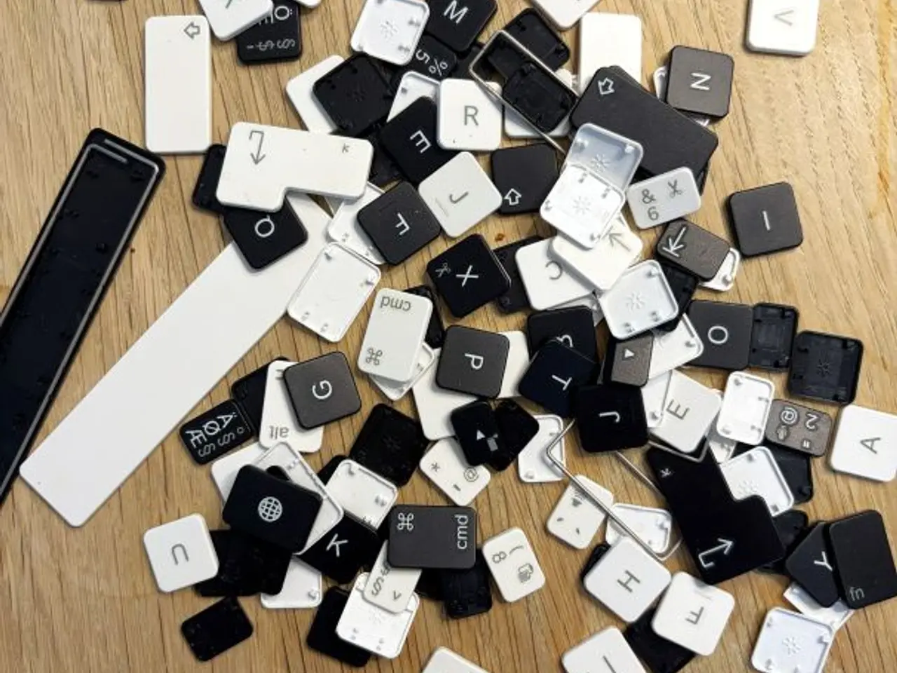 Billede 1 - Bunke Apple tastatur-taster fx til krea eller...