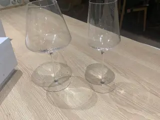 Ultima rødvins og hvidvins glas