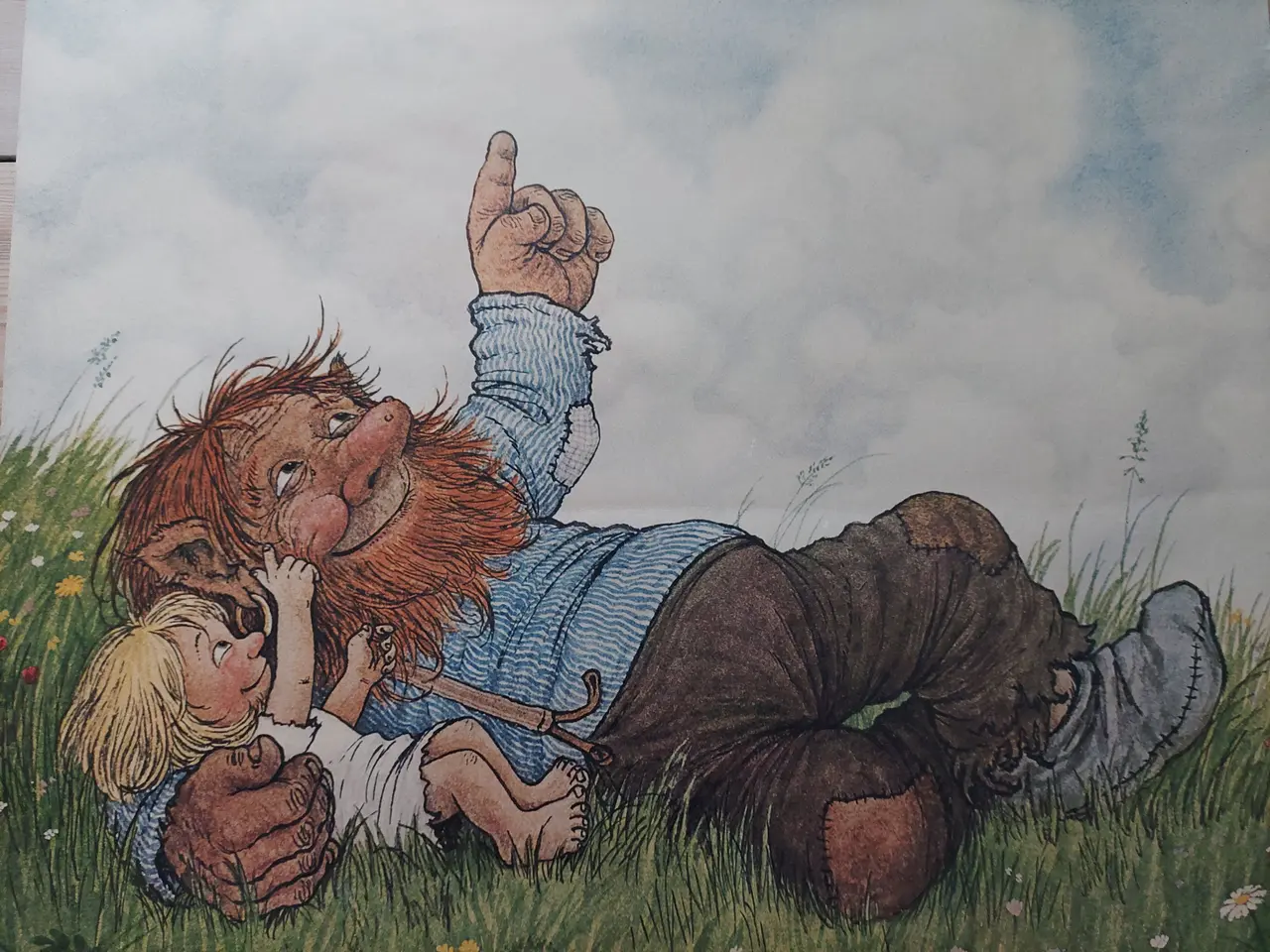 Billede 2 - Vintage Rolf Lidberg troldeplakat (1974)
