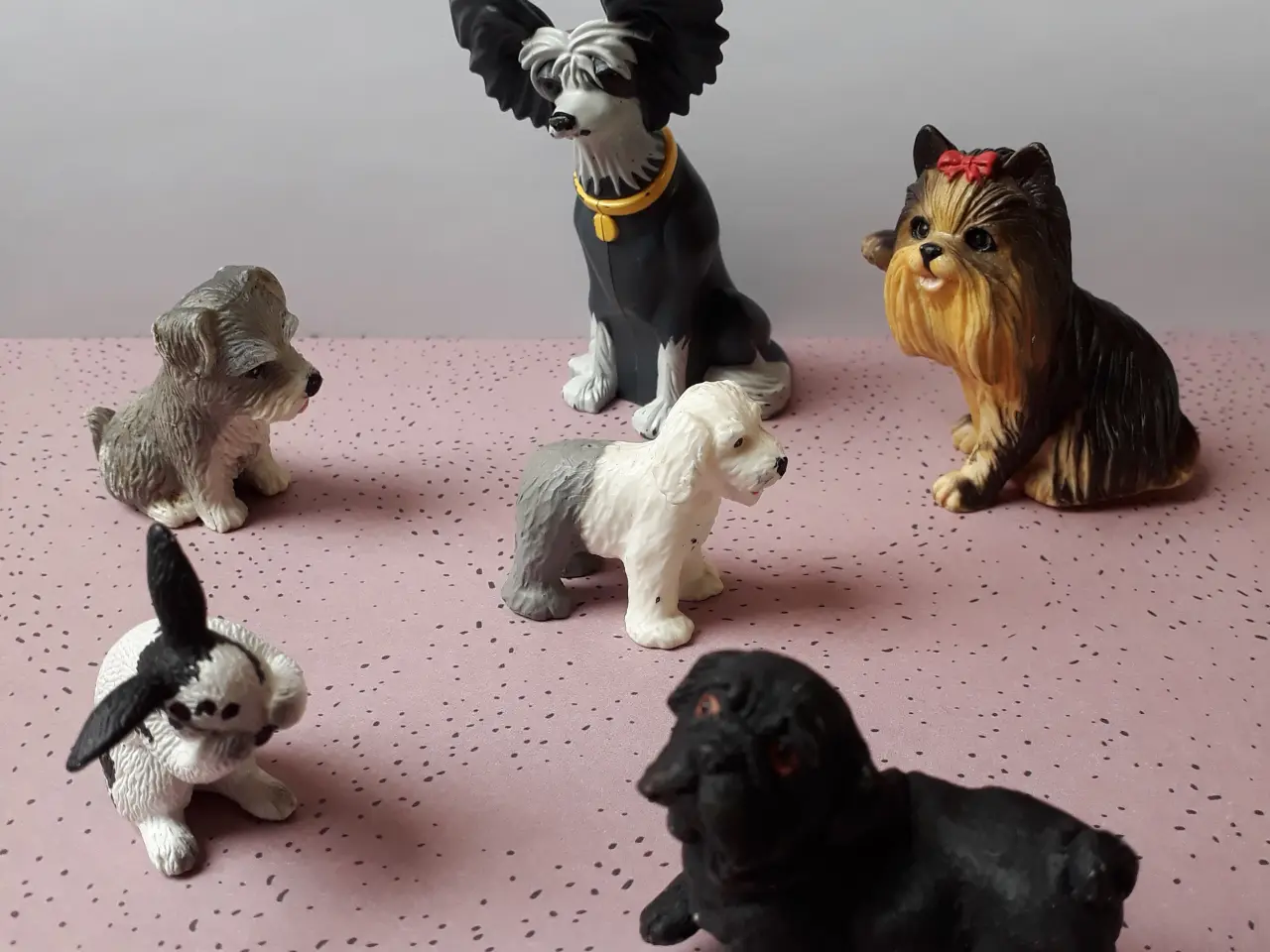 Billede 2 - 5 Hunde og 1 Kanin Figurer