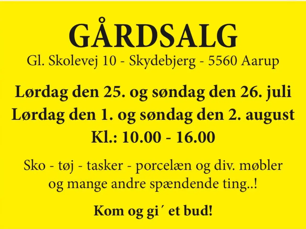 Billede 1 - Møbler