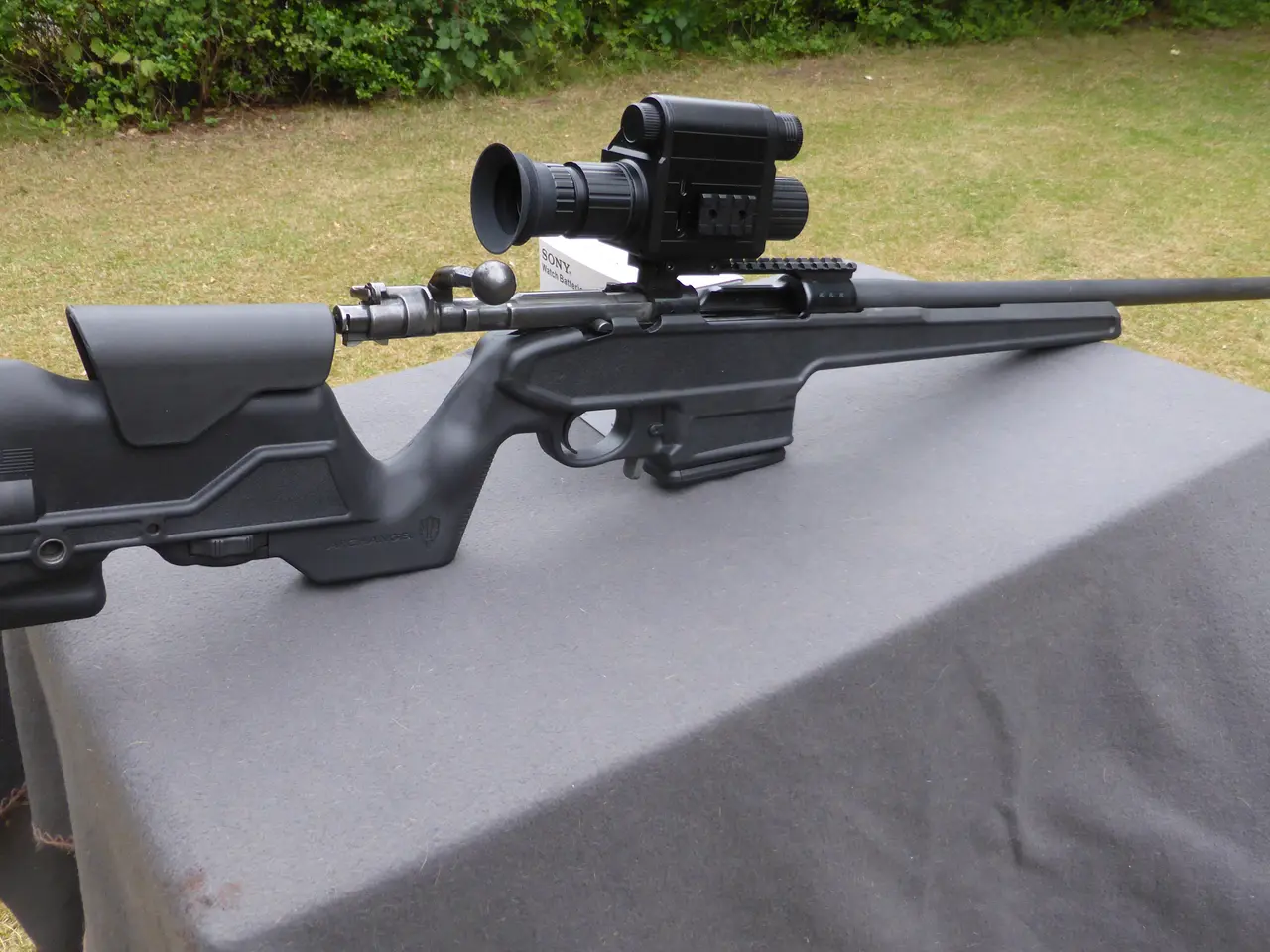 Billede 1 - Jagtriffel 6,5 x 55 med magasin