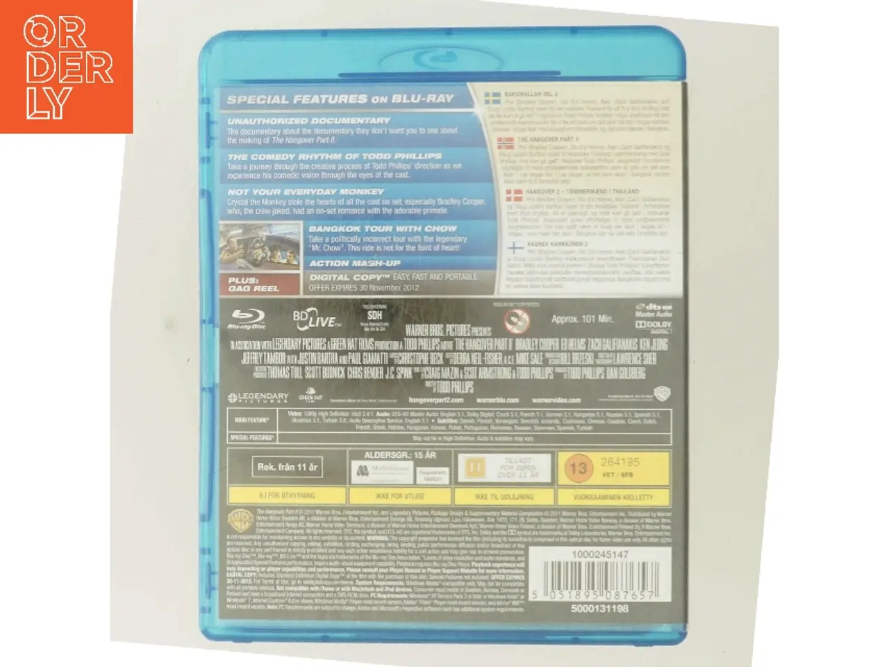 Billede 3 - The Hangover Part II med Bradley Cooper (DVD)