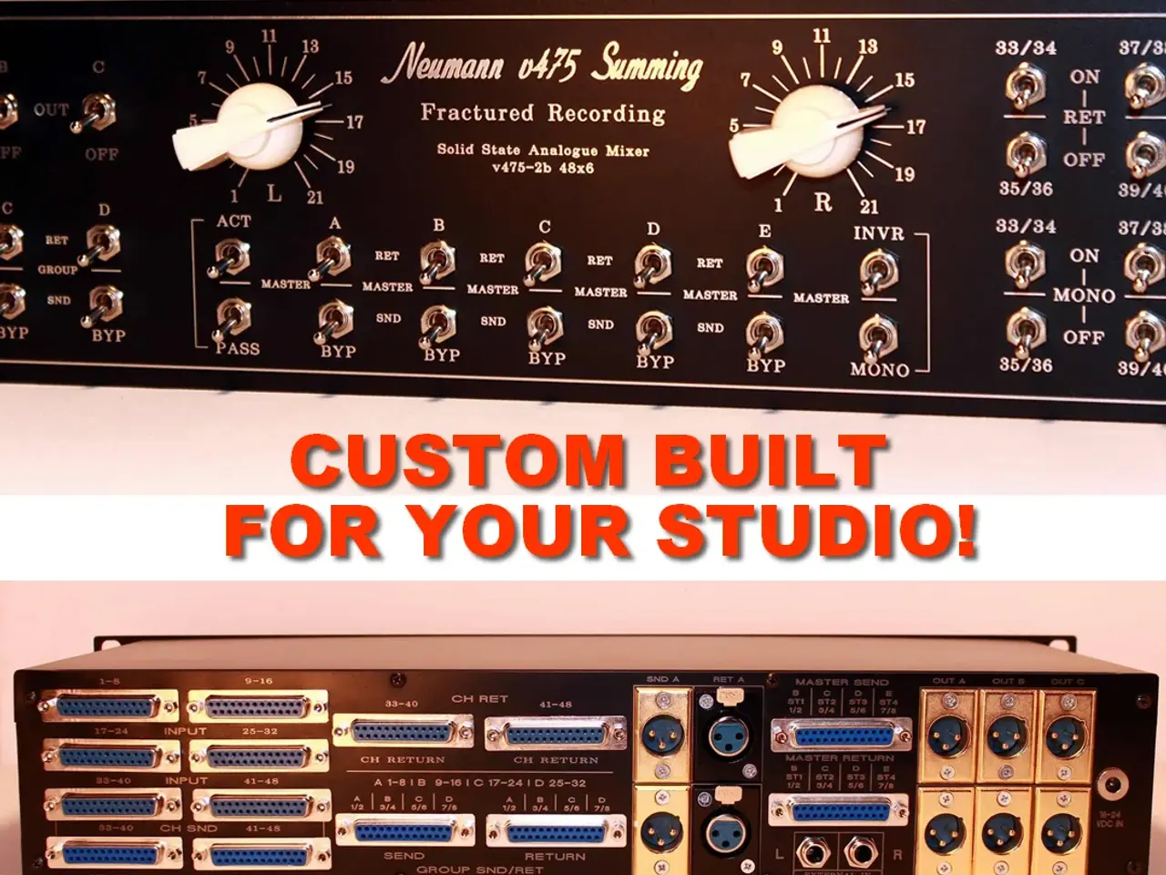 Billede 16 - 16 CH Input Analog Studio Summing Mixer
