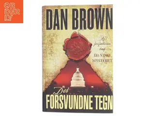 Det forsvundne tegn af Dan Brown (Bog)