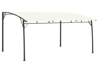 Fritstående markise 4x3x2,55 m cremefarvet