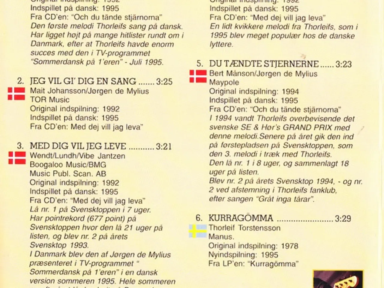 Billede 4 - Thorleifs – På Opfordring – CD