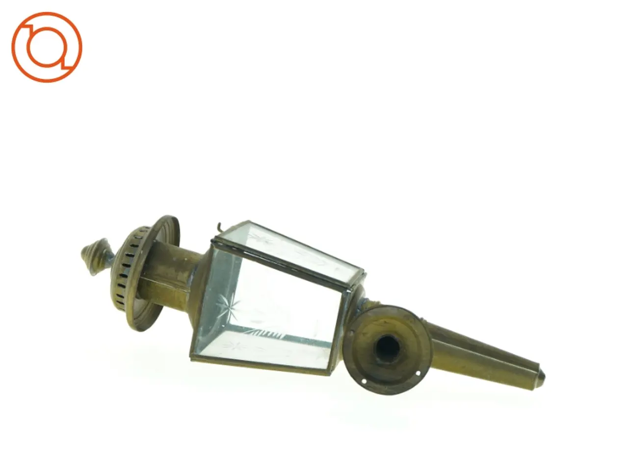 Billede 4 - Antik udendørslampe (str. 39 x 11 cm)