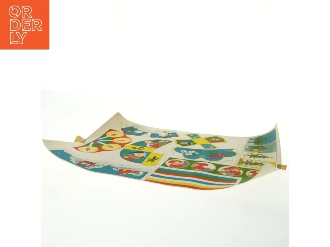 Billede 4 - Vintage papirklip, jule klip (str. 46x34 cm)