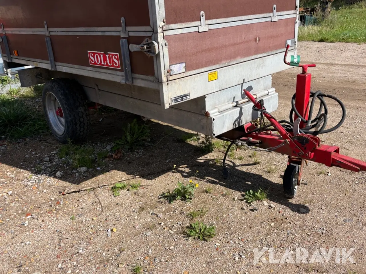 Billede 12 - Tiptrailer Solus 20.2 med hydraulisk tip