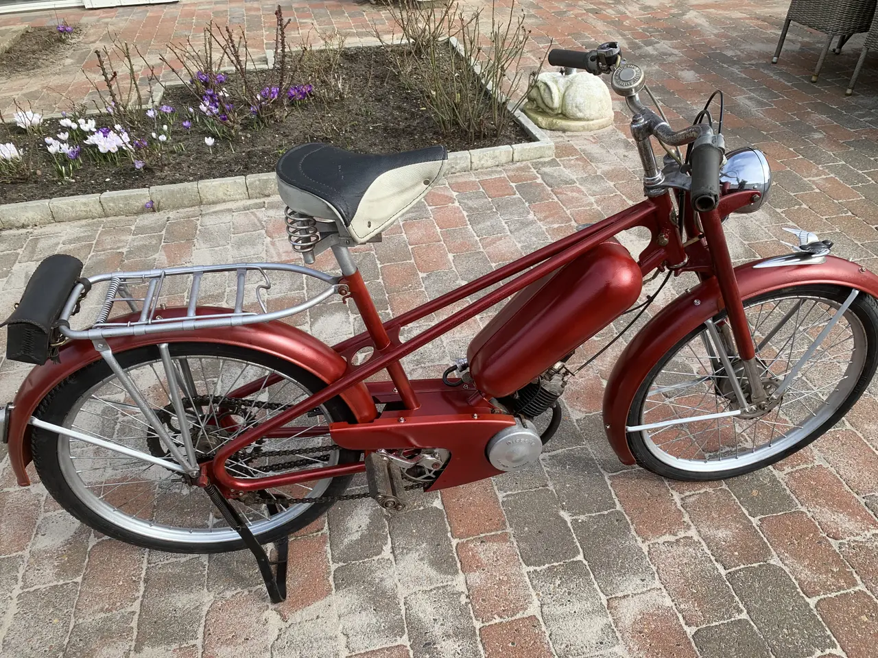 Billede 2 - Fin diesella 316 knallert 1954