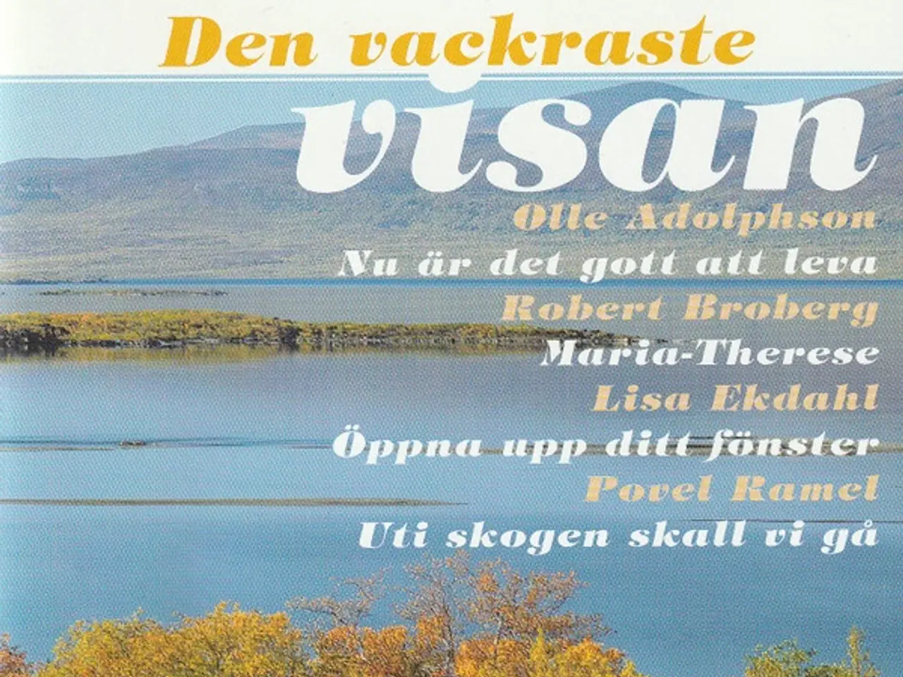 Billede 1 - Diverse kunstnere – Den Vackraste Visan – CD