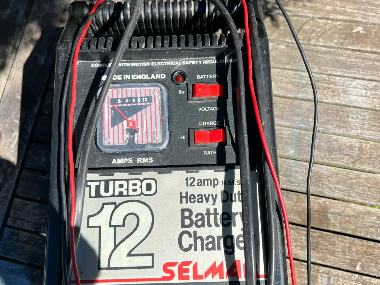 Billede 1 - Batteri lader til 6 - 12 volt - 12 Amp