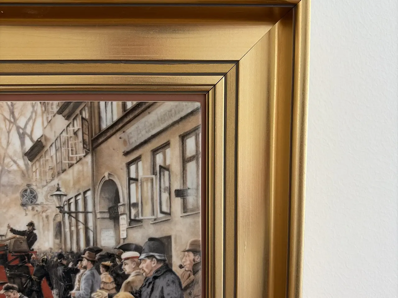 Billede 3 - “Ildløs i Skindergade” af Paul Fischer 1896