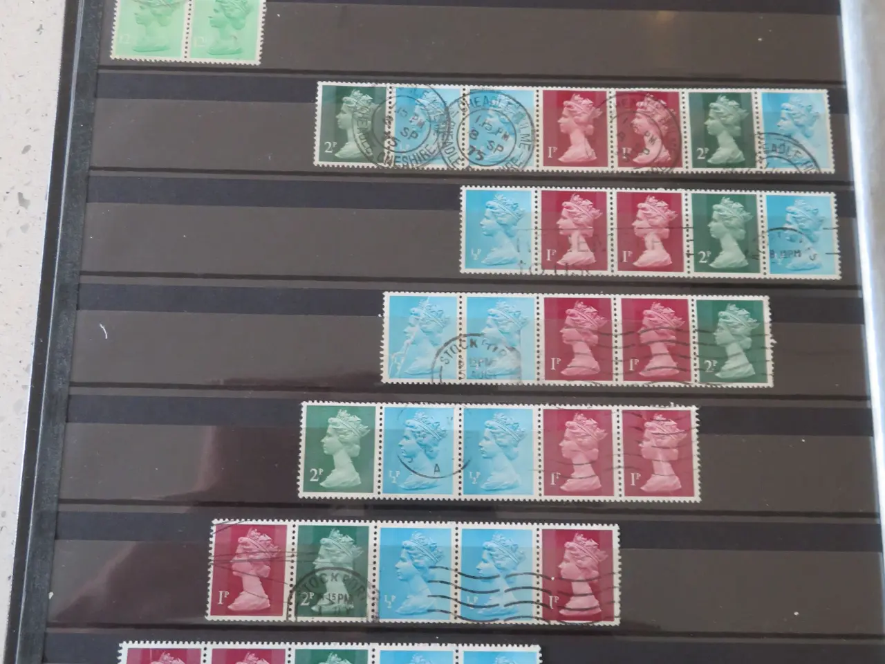 Billede 12 - Storbritannien/Great Britain, 571 forsk frimærker